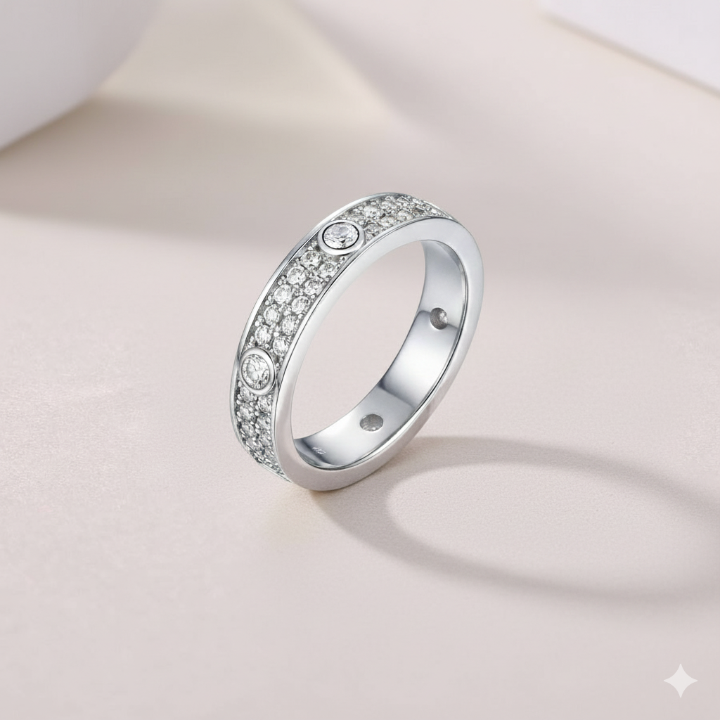 Moissanite Classic Eternity Ring