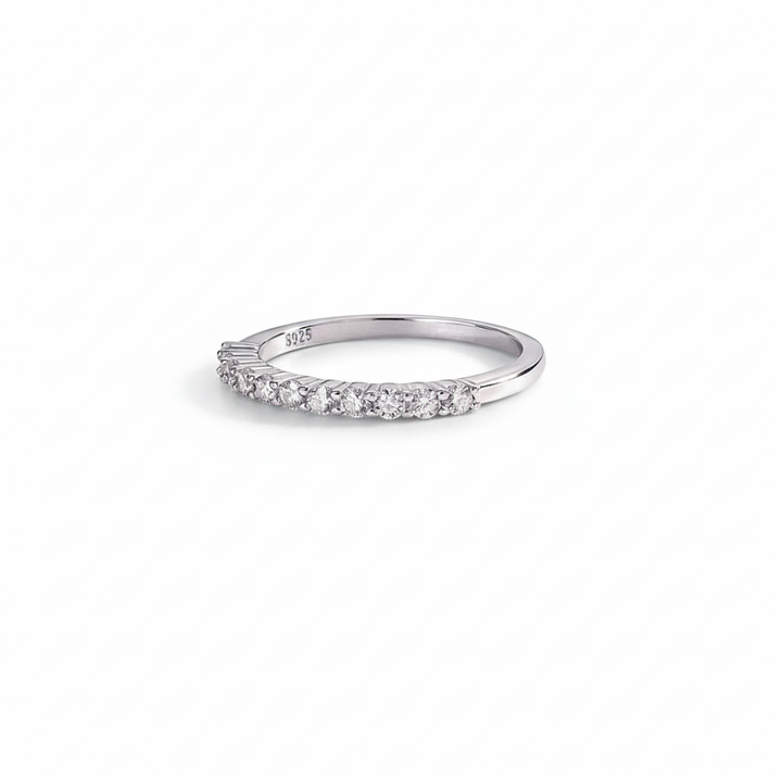 Thin Moissanite Fashion Ring