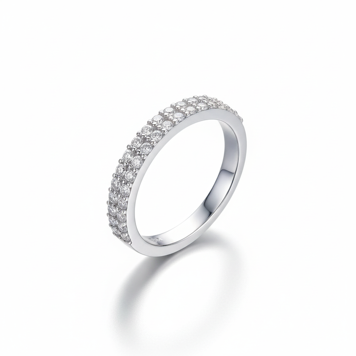 Moissanite Wedding Ring