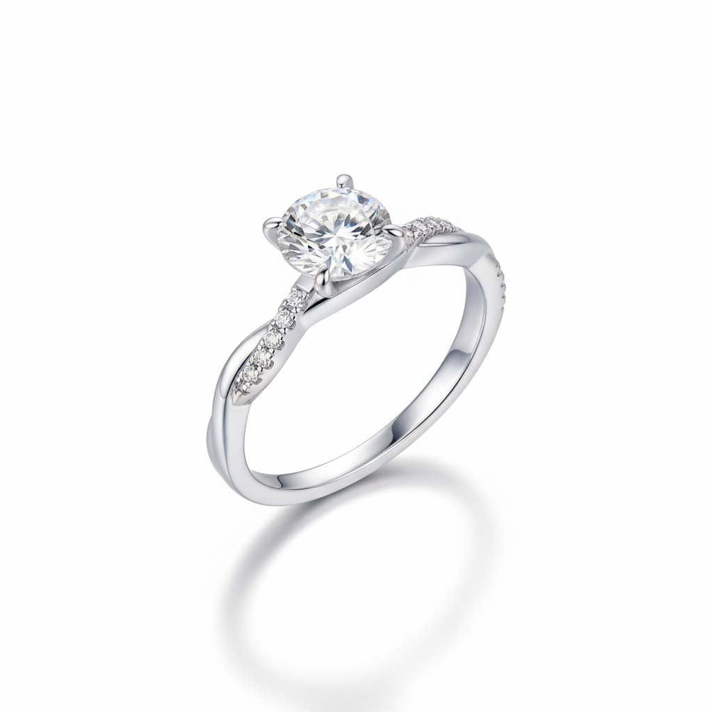 High Quality Wedding Moissanite Ring