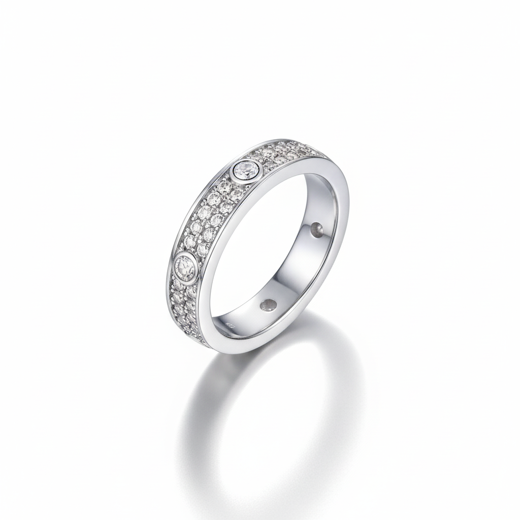 Moissanite Classic Eternity Ring
