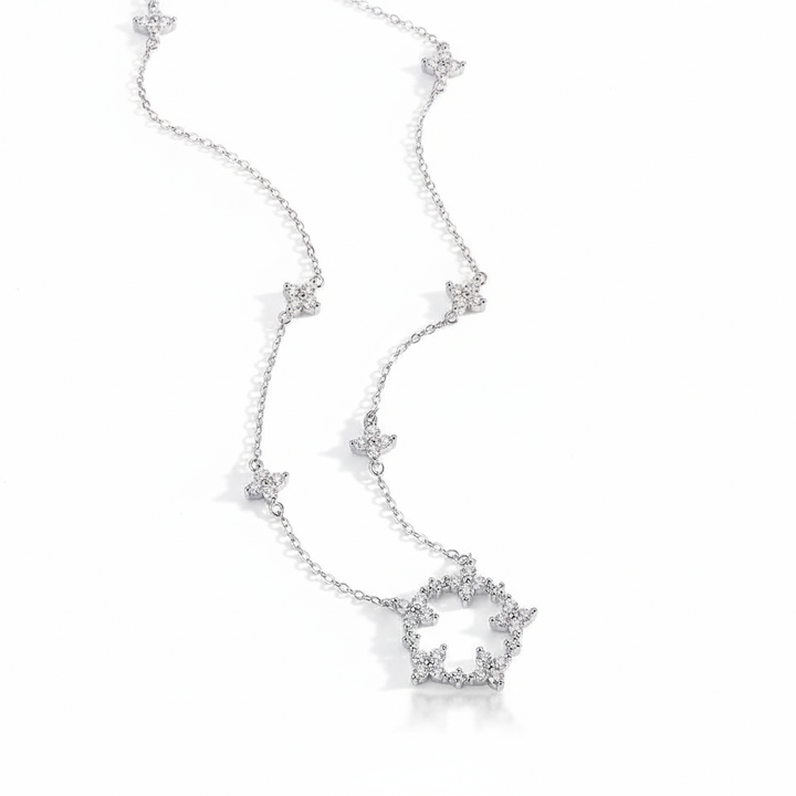 Flowers Pendant Necklace