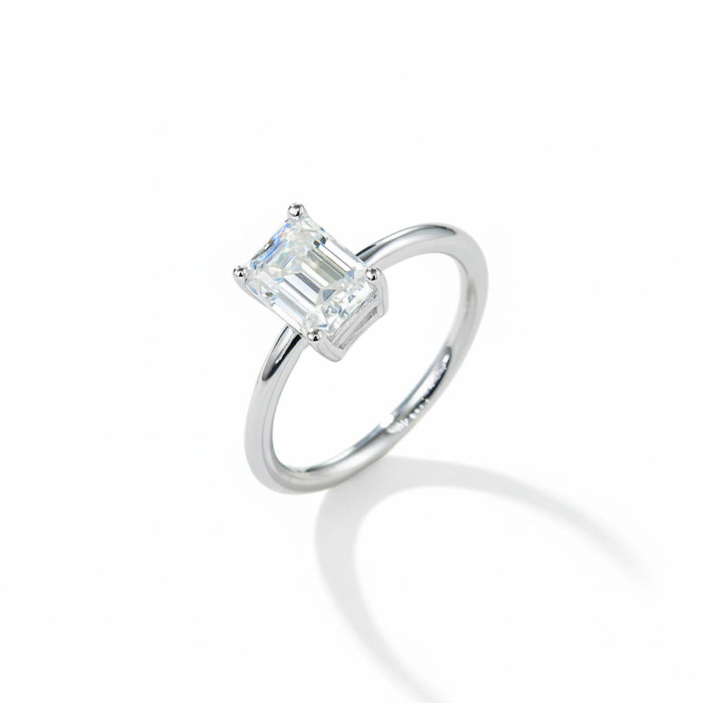 CZ Moissanite Ring