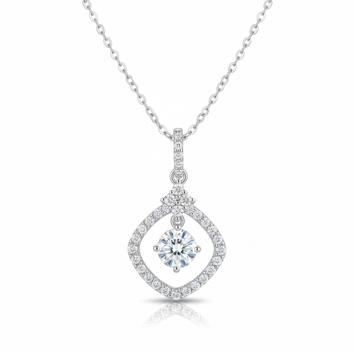 Moissanite Pendant Necklace