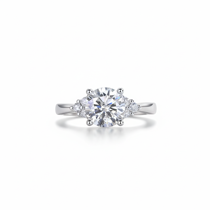 2ct Moissanite Engagement Ring