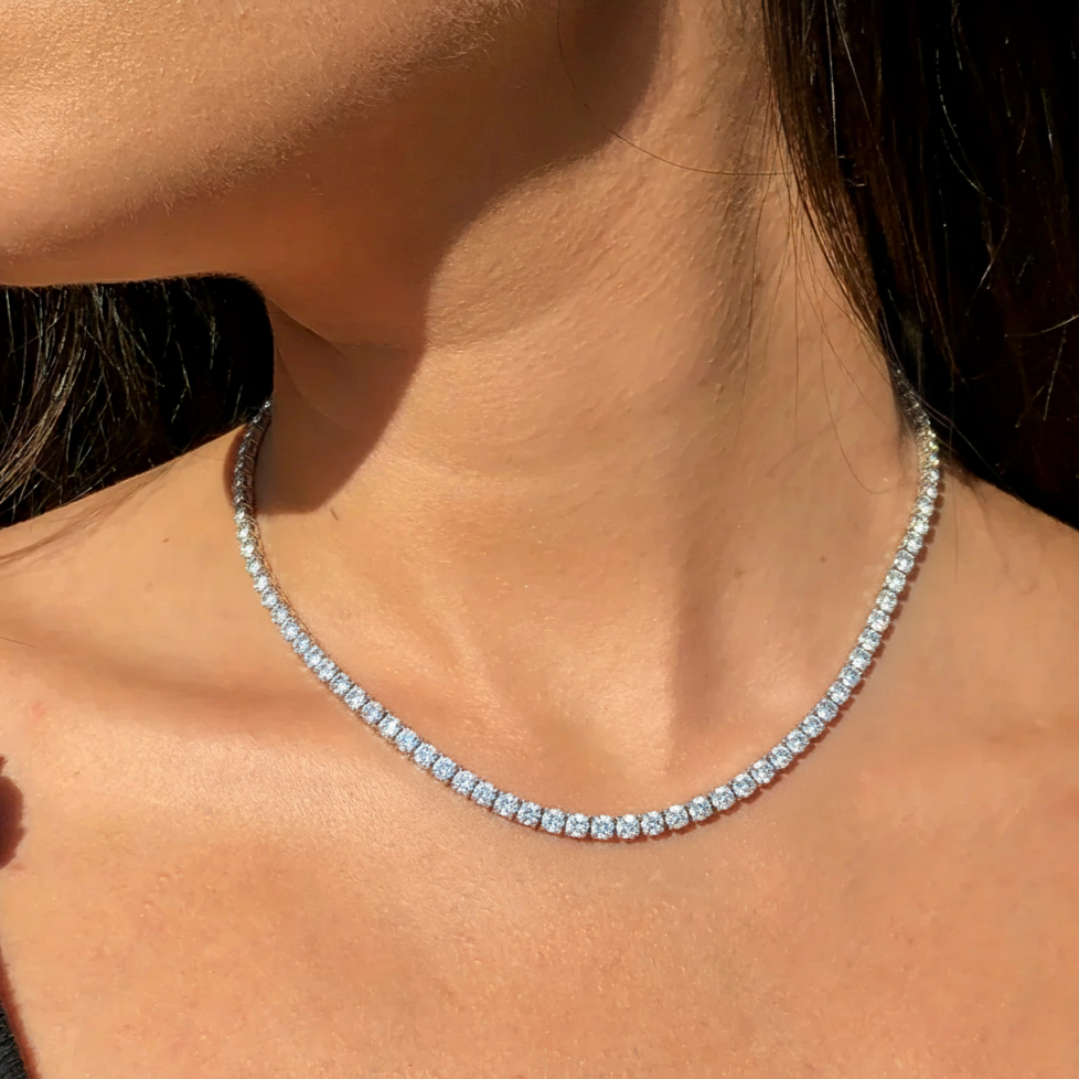 Tennis Necklace 2/3/4/5mm