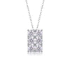 6 Moissanite Pendants Necklace