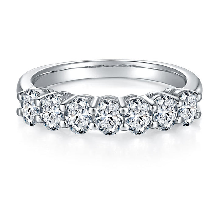 Graceful Moissanite Wedding Ring