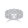 Moissanite Eternity Wedding Ring