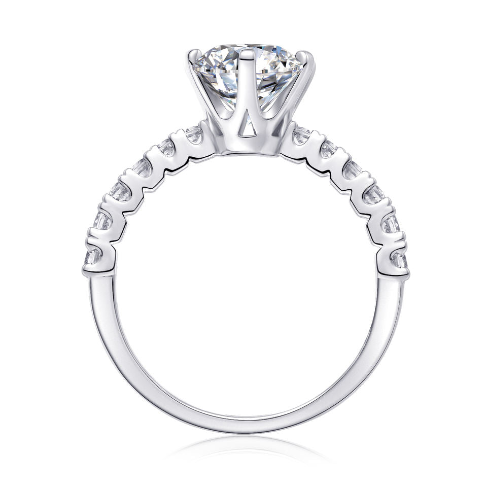 Classic 6-Prong Moissanite Ring