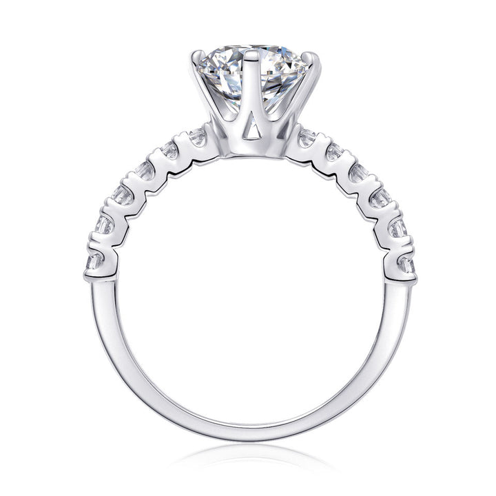 Classic 6-Prong Moissanite Ring