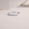 Thin Moissanite Fashion Ring