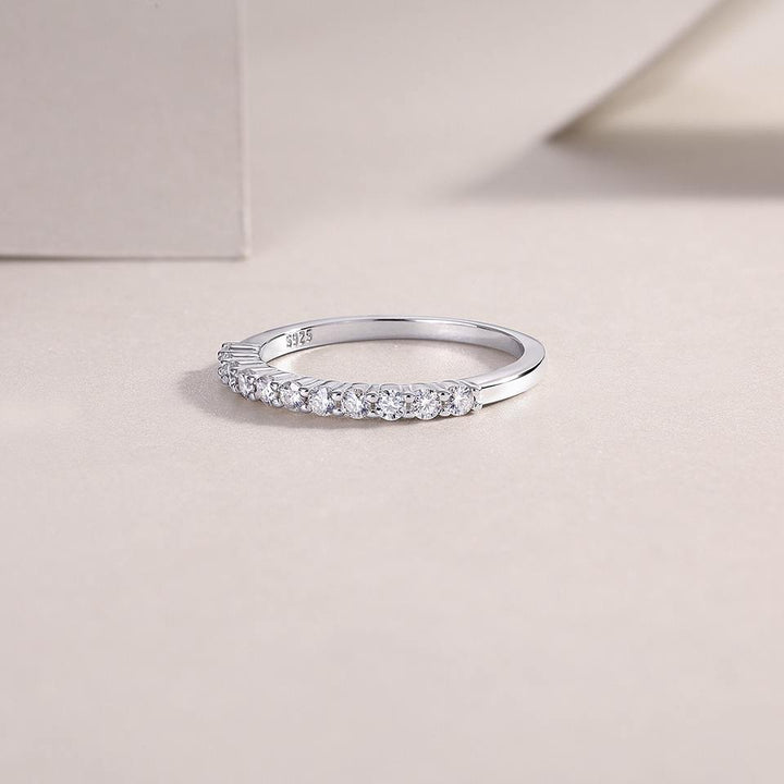 Thin Moissanite Fashion Ring