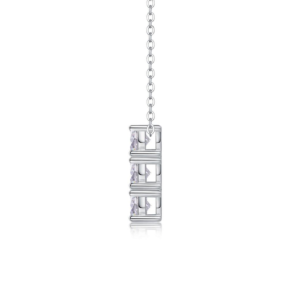 6 Moissanite Pendants Necklace