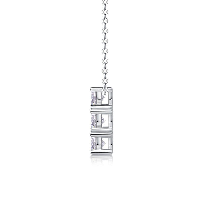 6 Moissanite Pendants Necklace