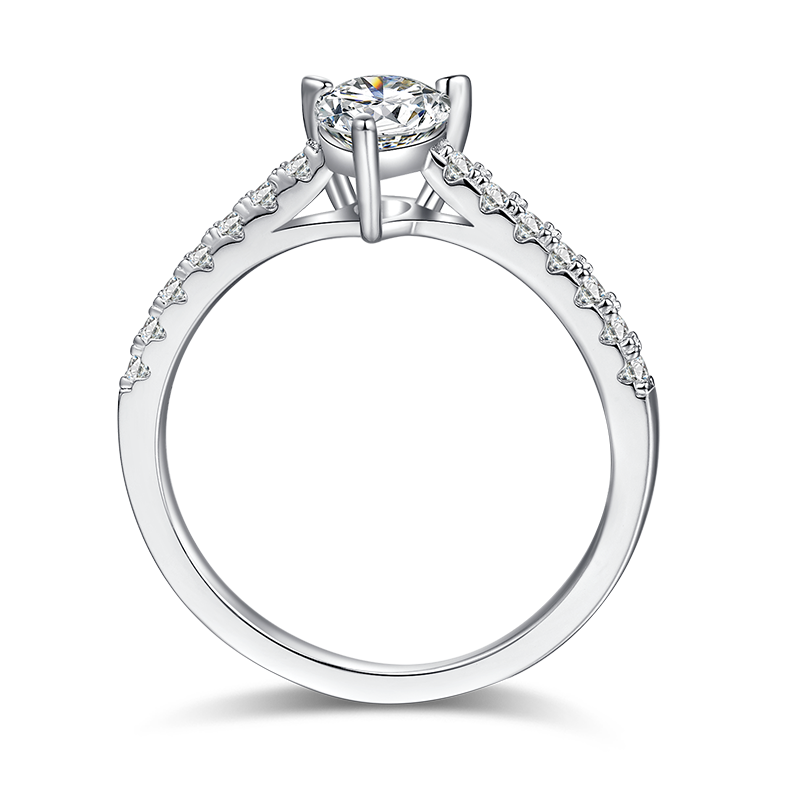 Fancy VVS Moissanite Ring