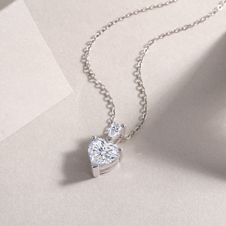 love Moissanite Necklace