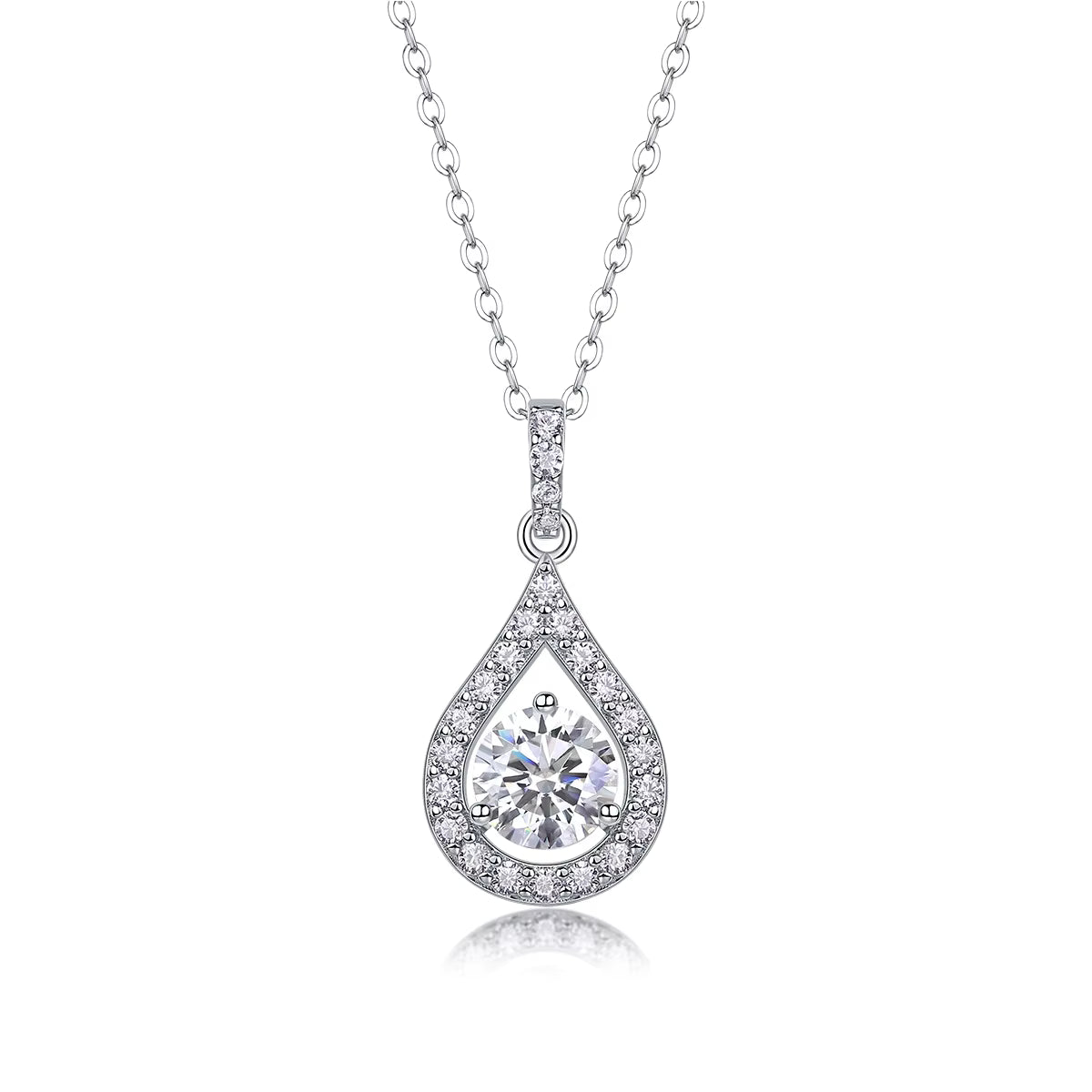 Moissanite Pendant Necklace