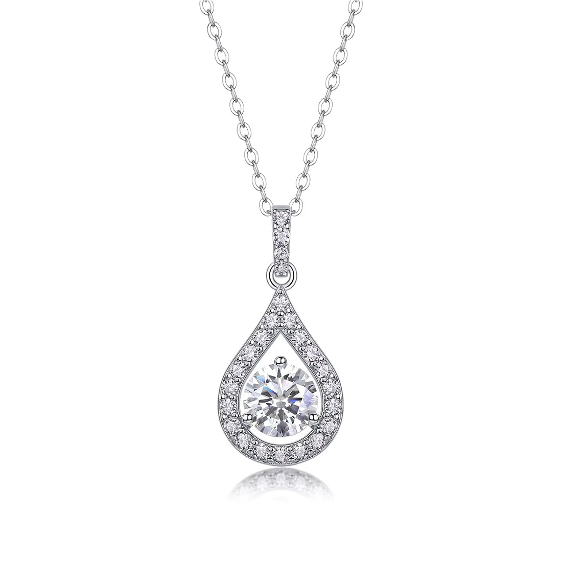 Moissanite Pendant Necklace