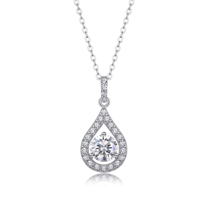 Moissanite Pendant Necklace