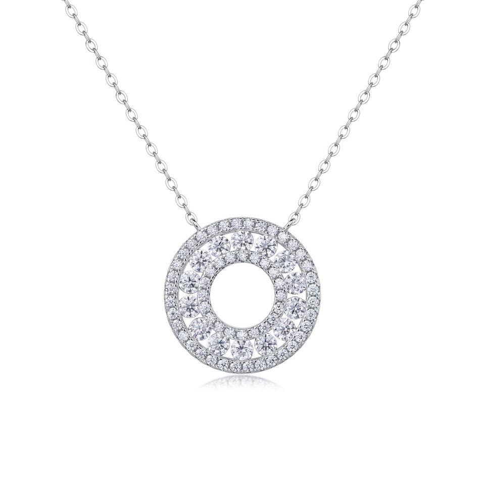 Moissanite Diamond Sparkle Necklace