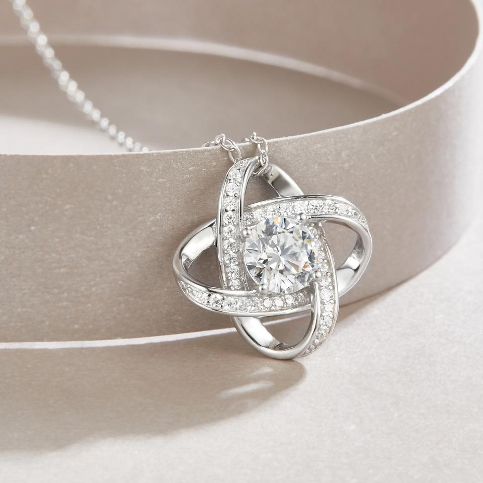 Moissanite Pendant Necklace
