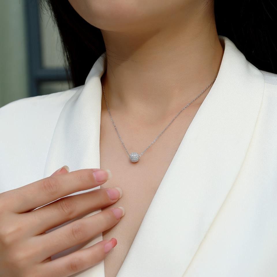 Moissanite Pedant Necklace