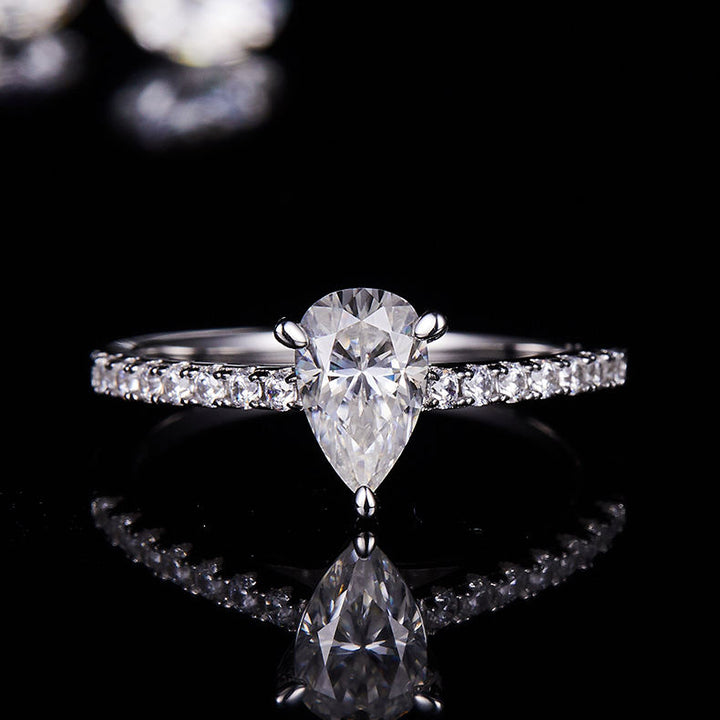 Fancy VVS Moissanite Ring