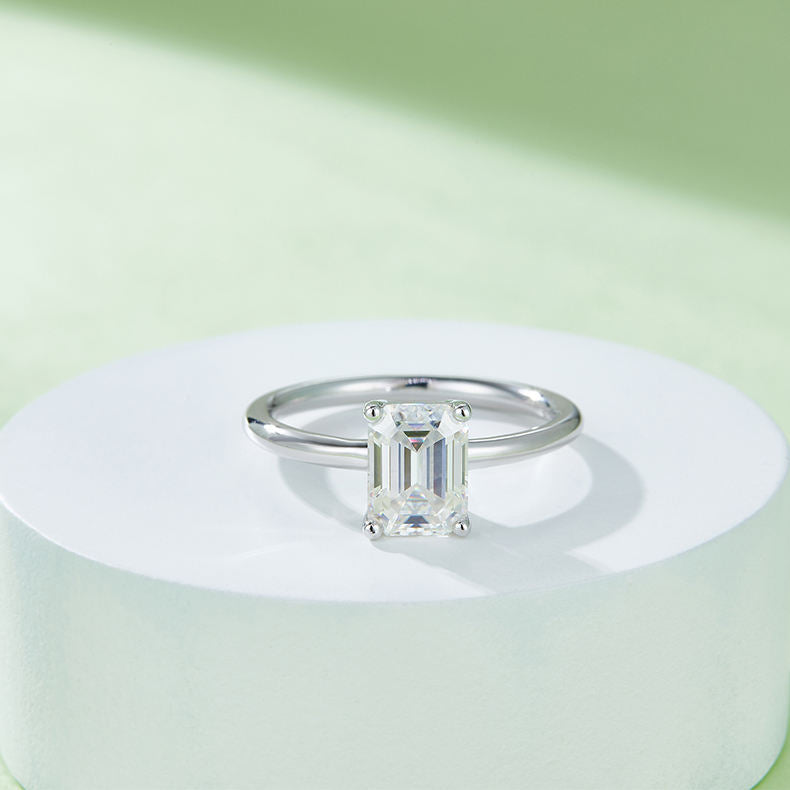 CZ Moissanite Ring