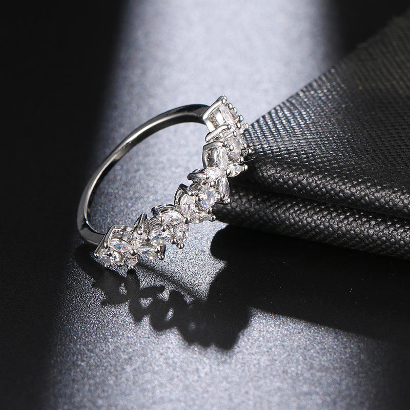 Horse Eye Moissanite Lucky Ring