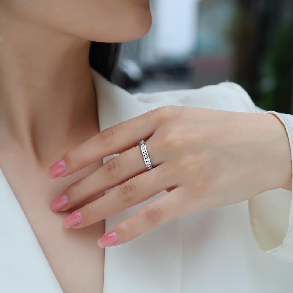 Moissanite Ring for Women