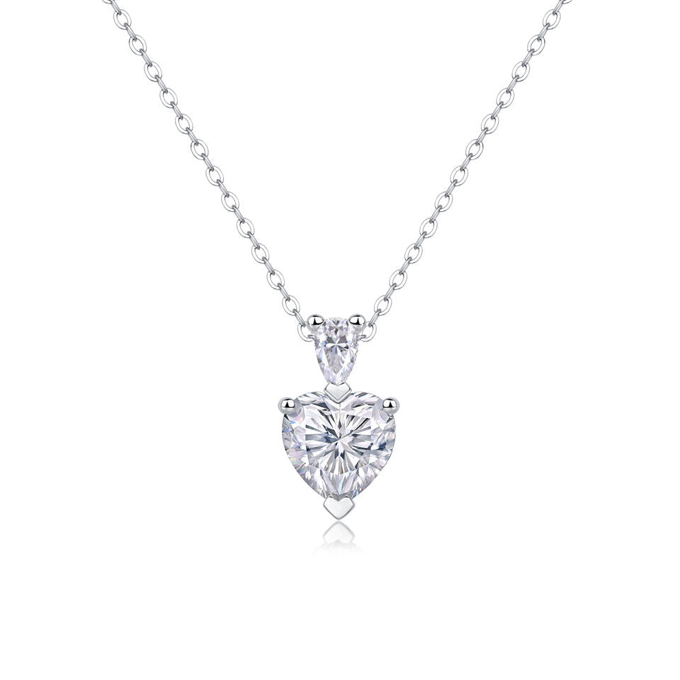 love Moissanite Necklace