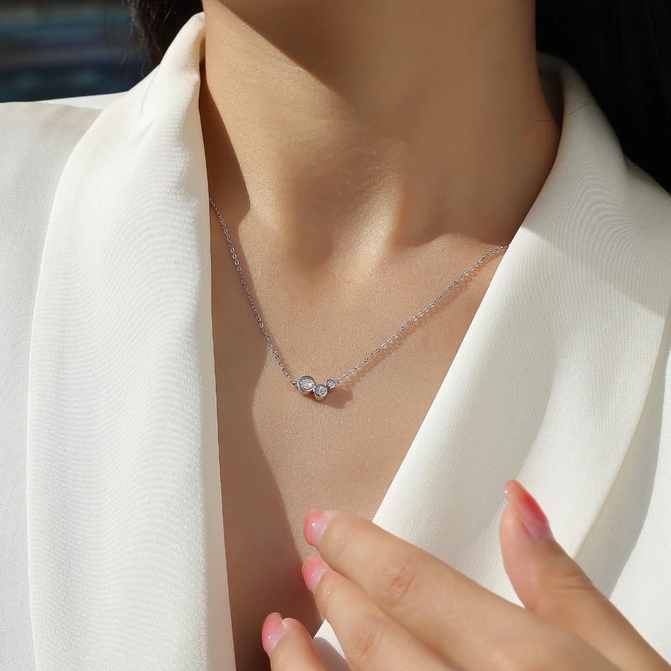 Moissanite Pendants Charms