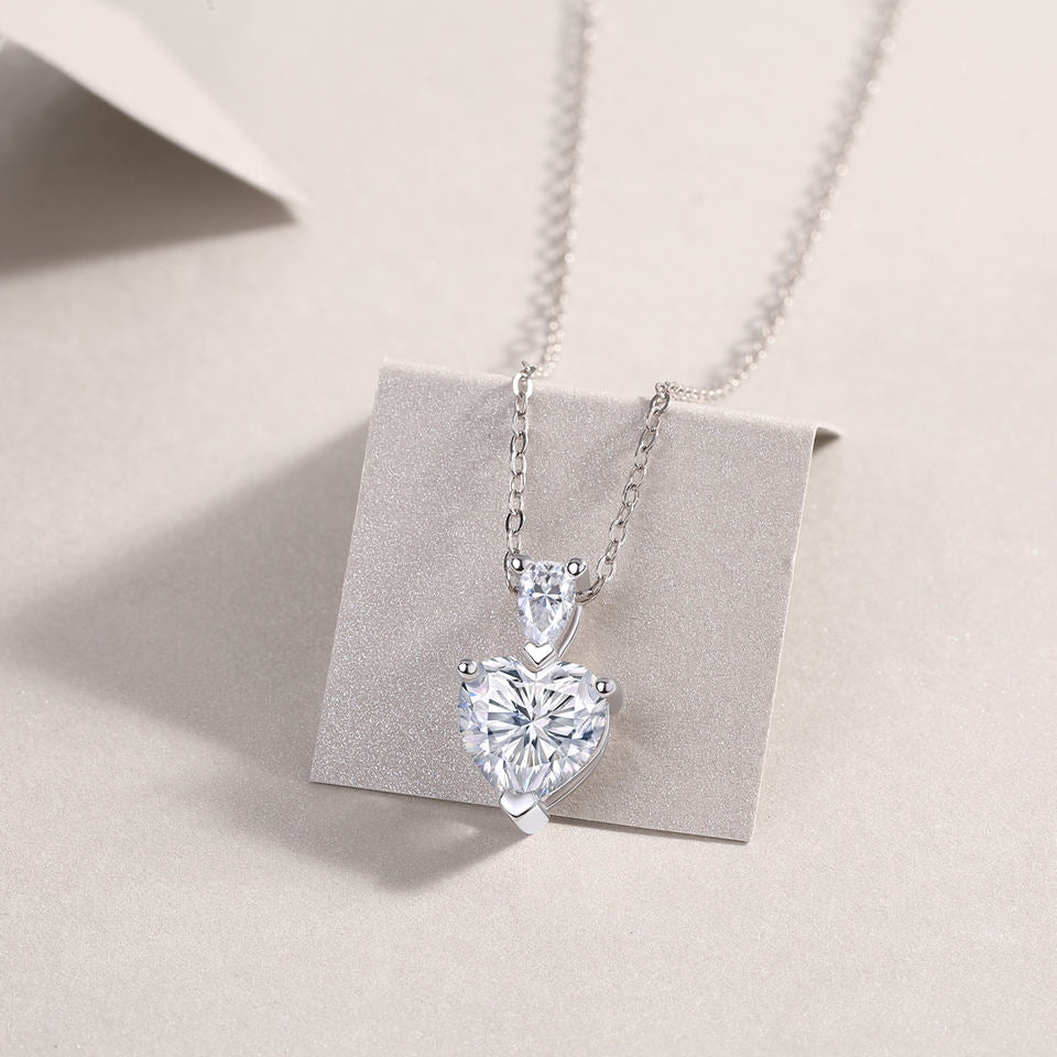 love Moissanite Necklace
