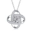 Moissanite Pendant Necklace