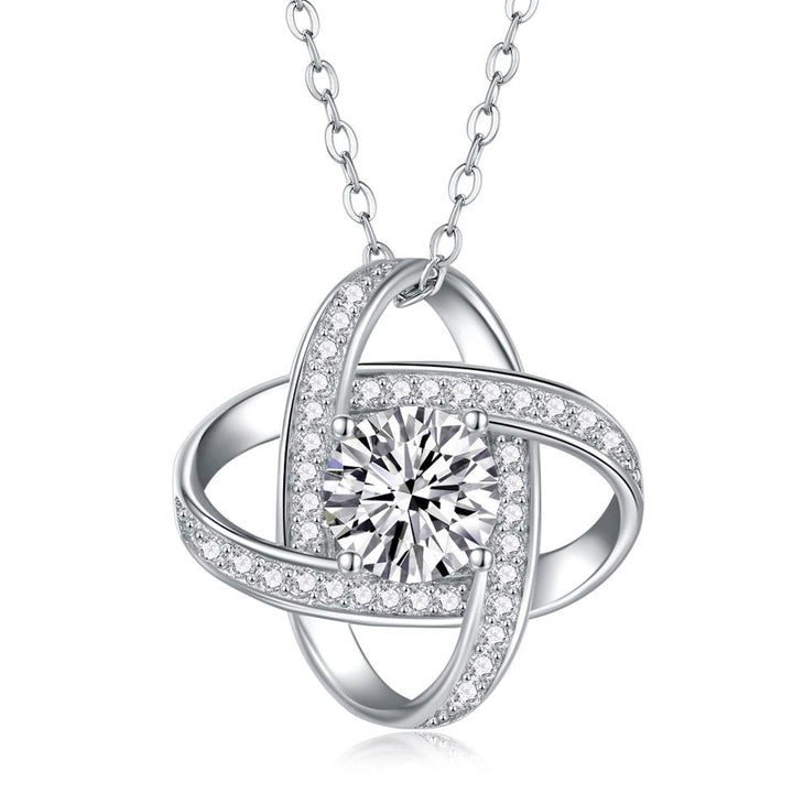 Moissanite Pendant Necklace