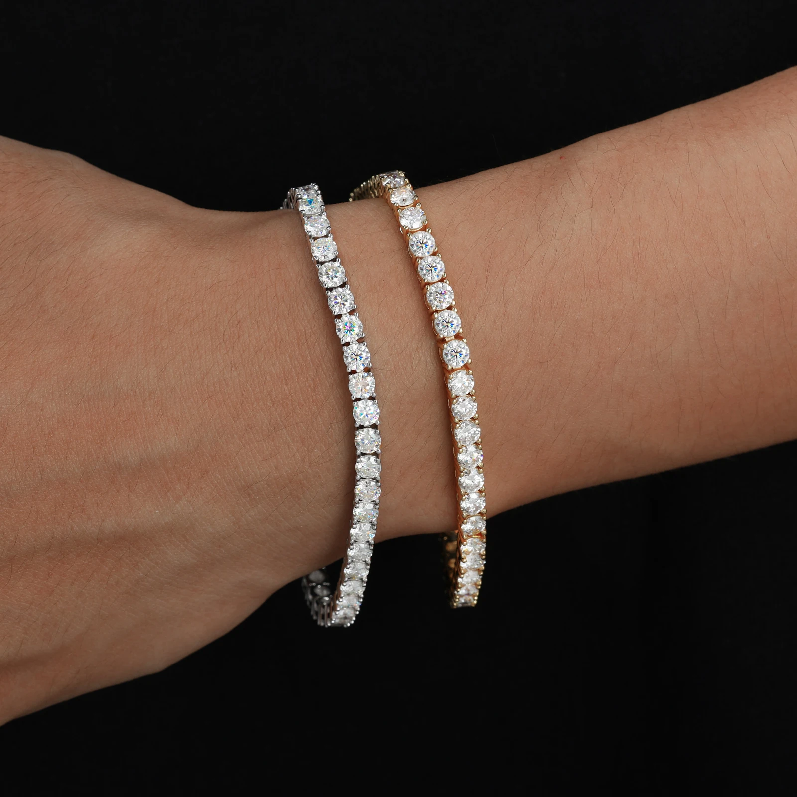 Men Tennis Bracelet 2/3/4/5/6mm