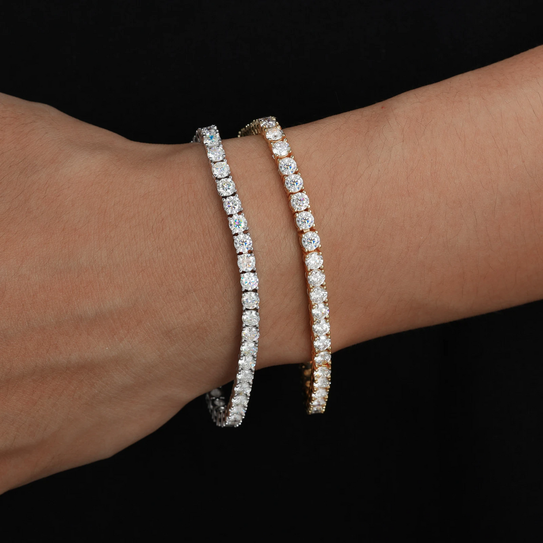 Men Tennis Bracelet 2/3/4/5/6mm