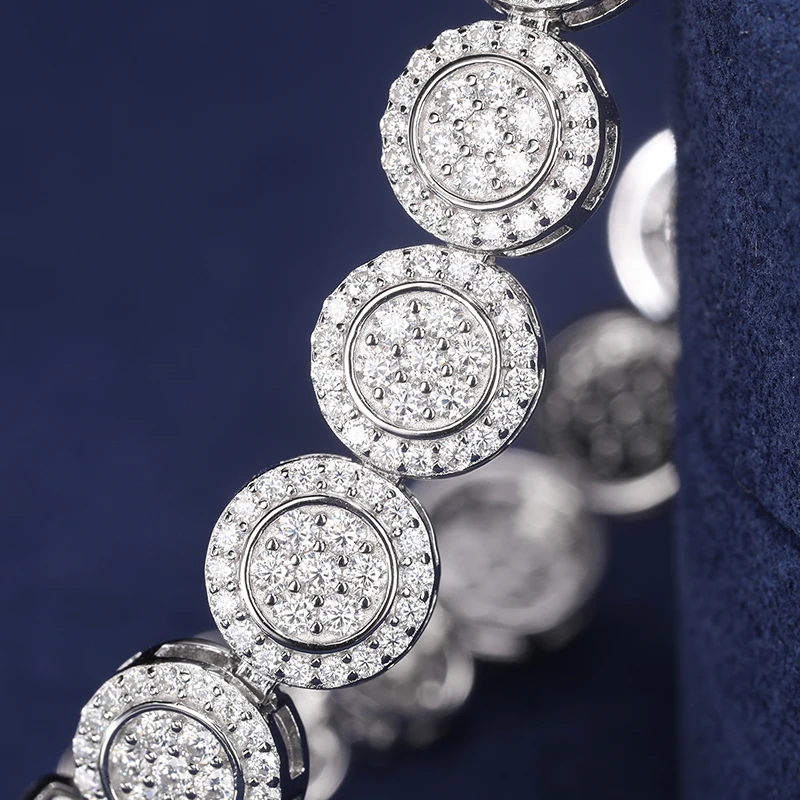 Circle Moissanite Bracelet