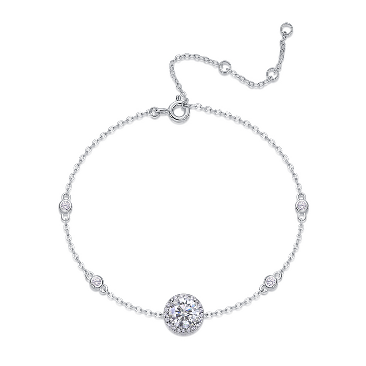 Silverlight Moissanite Bracelet