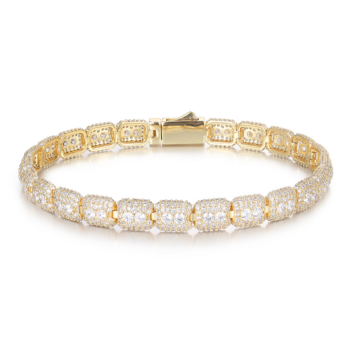7mm Aurora Moissanite Bracelet