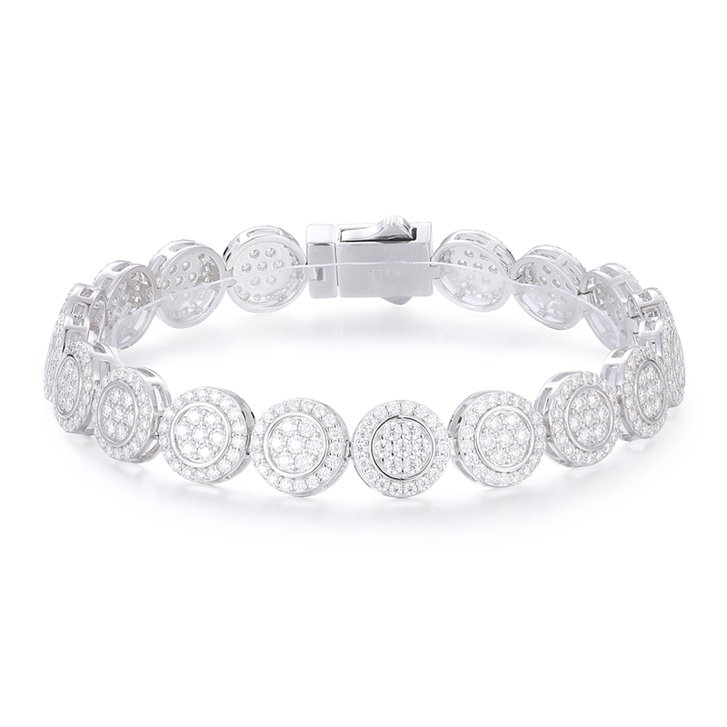 Circle Moissanite Bracelet