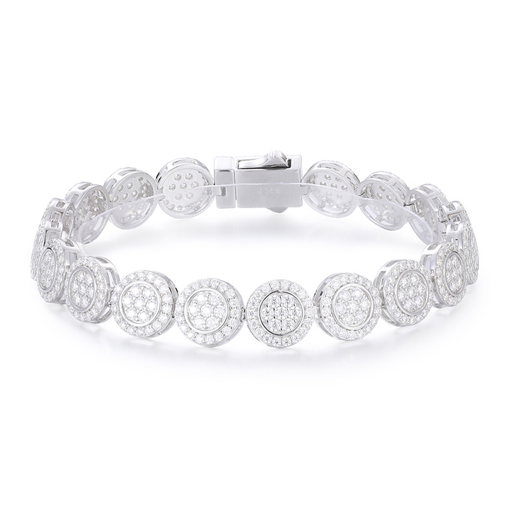 Circle Moissanite Bracelet