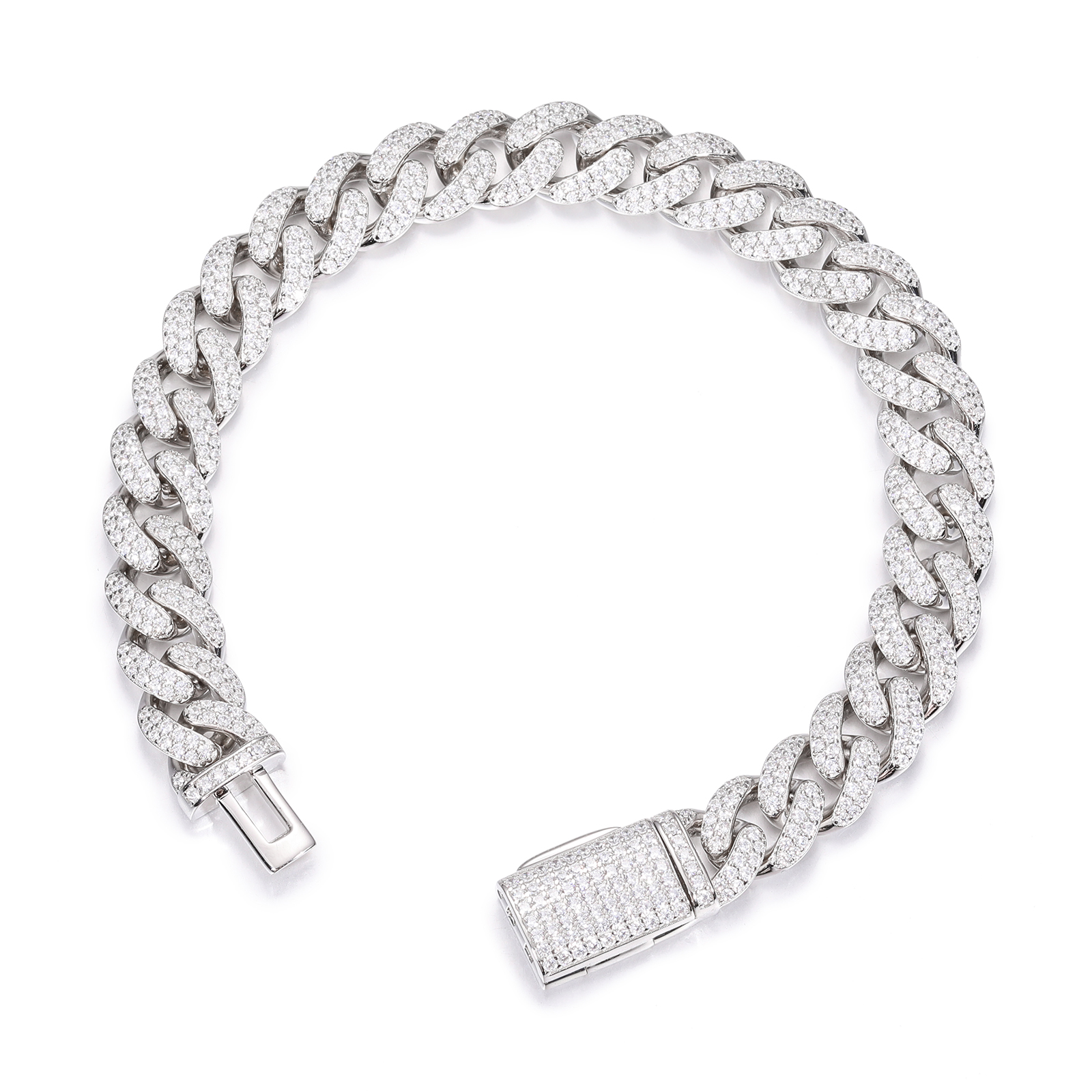 Men Cuban Bracelet 6/8/10/12mm