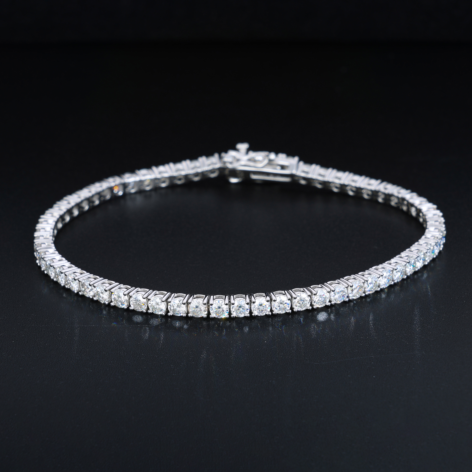 Men Tennis Bracelet 2/3/4/5/6mm