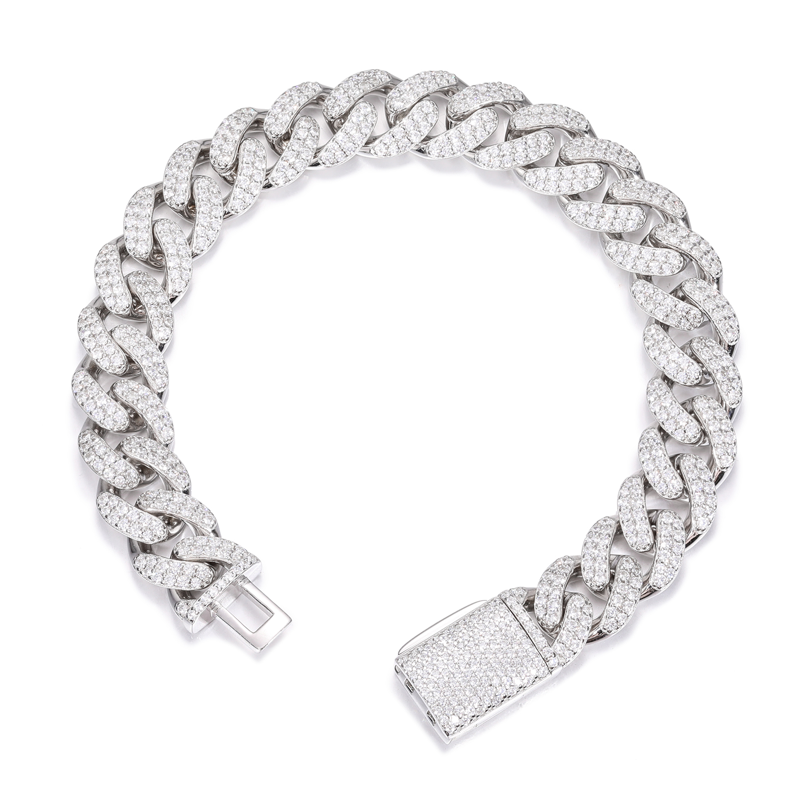 Men Cuban Bracelet 6/8/10/12mm