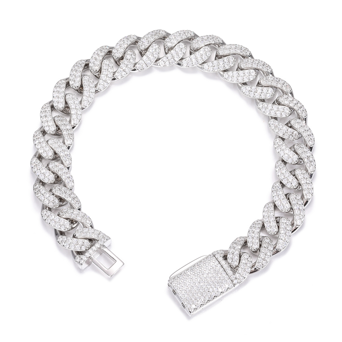 Men Cuban Bracelet 6/8/10/12mm