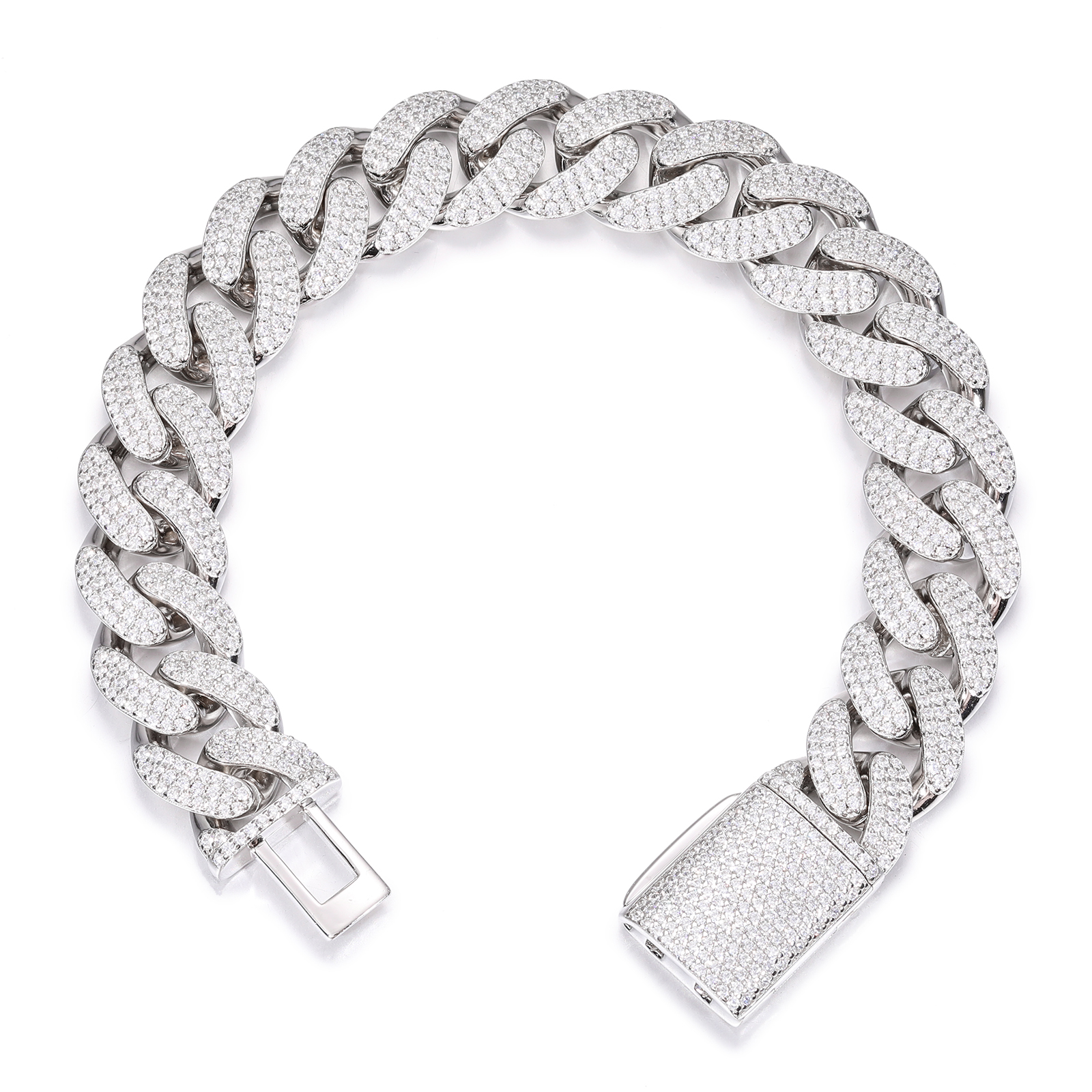 Men Cuban Bracelet 6/8/10/12mm