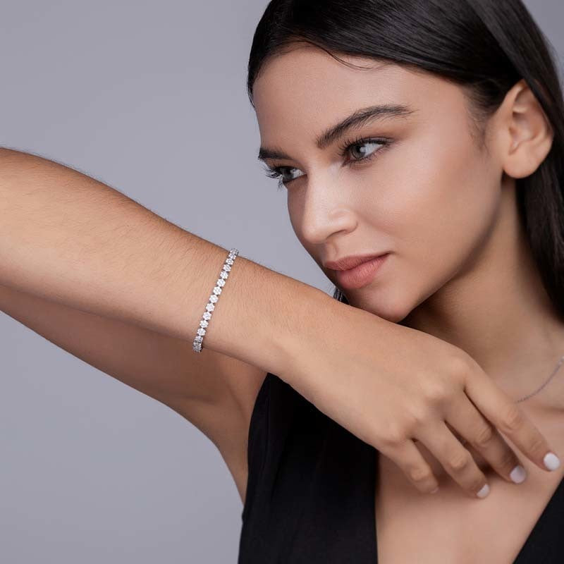 Aurora Moissanite Bracelet