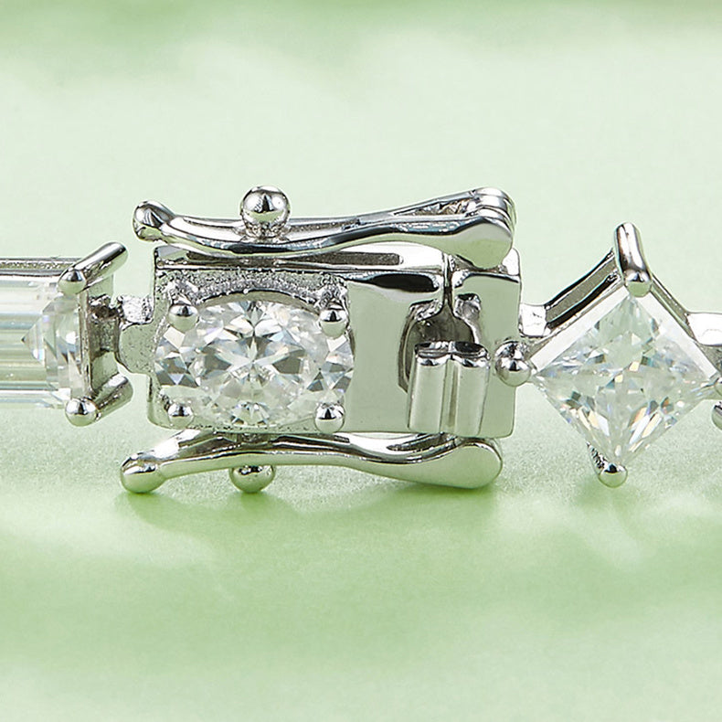 Shapes Moissanite Bracelet